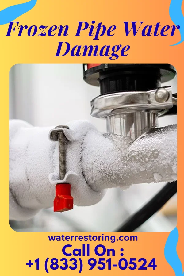 Frozen Pipe Water Damage in Granville, OH